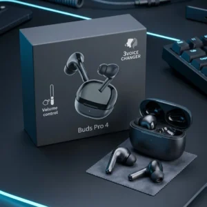 Buds Pro 4 Wireless Earbuds with 3-Voice Changer